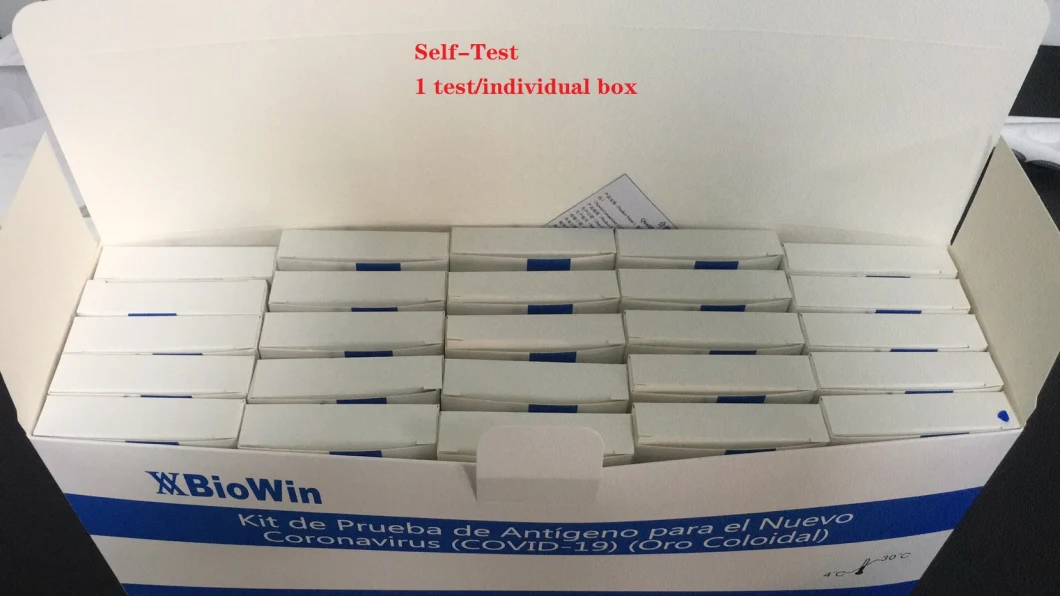 Antigen Self Test Kit Rapid Detection Kit Home Test Kit Swab Test Kit with CE ISO13485